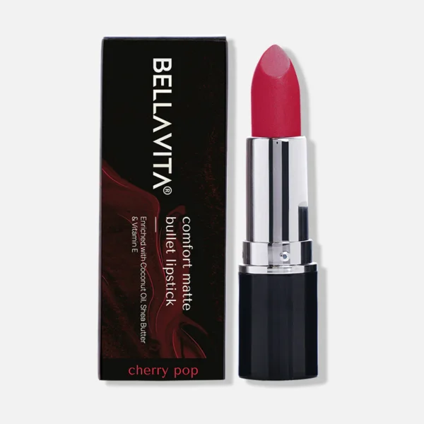 Comfort Matte Bullet Lipstick - 4.2g - Cherry Pop - Image 2
