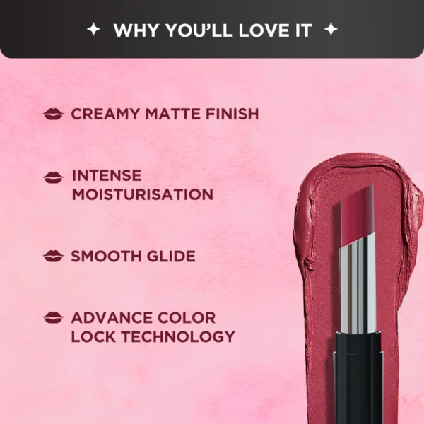 Comfort Matte Priming Lipstick - Cinnamon Twist - Image 2