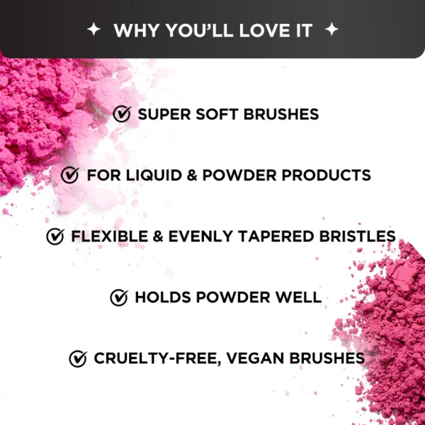 Skinn FX Vegan Brushes - 5 units - Image 5