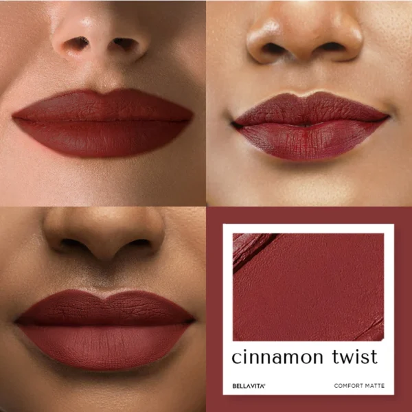 Comfort Matte Priming Lipstick - Cinnamon Twist - Image 4